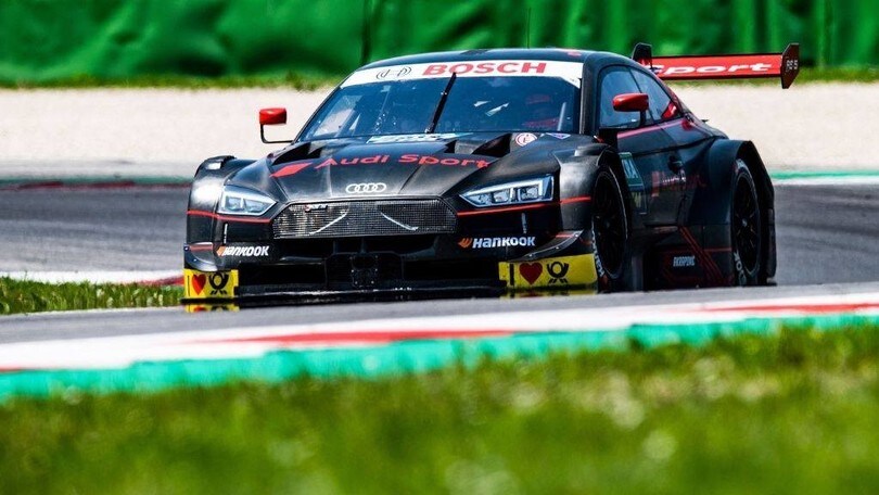 Dovizioso è pronto a salire in macchina: i primi test sull'Audi RS 5 DTM - LE FOTO