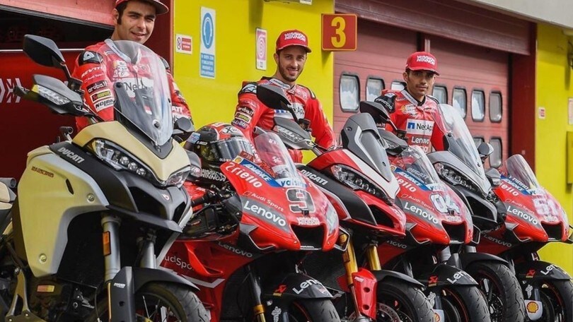 Da Borgo Panigale al Mugello, il viaggio "speciale" di Dovizioso, Petrucci e Pirro