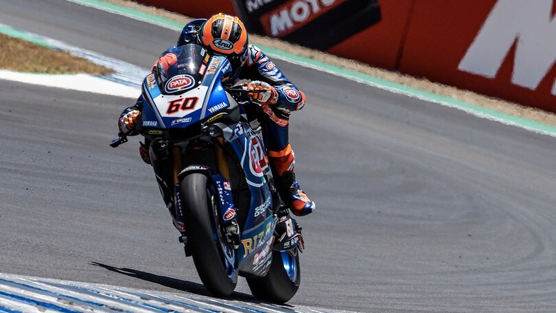 SBK Jerez, gara2: Bautista giù, Van der Mark su