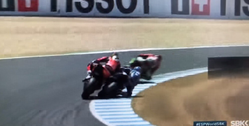 Chaz Davies, una furia con Melandri: "A Misano portati gli occhiali"