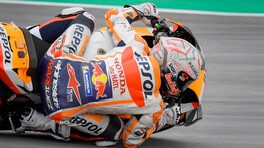 MotoGP Catalunya: Marquez conduce in FP1