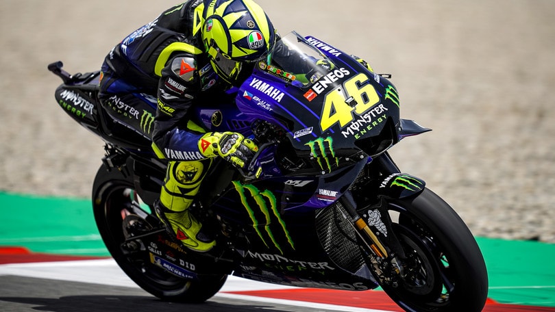 Valentino Rossi, le sensazioni dopo il warm-up Valentino Rossi, le sensazioni dopo il warm-up