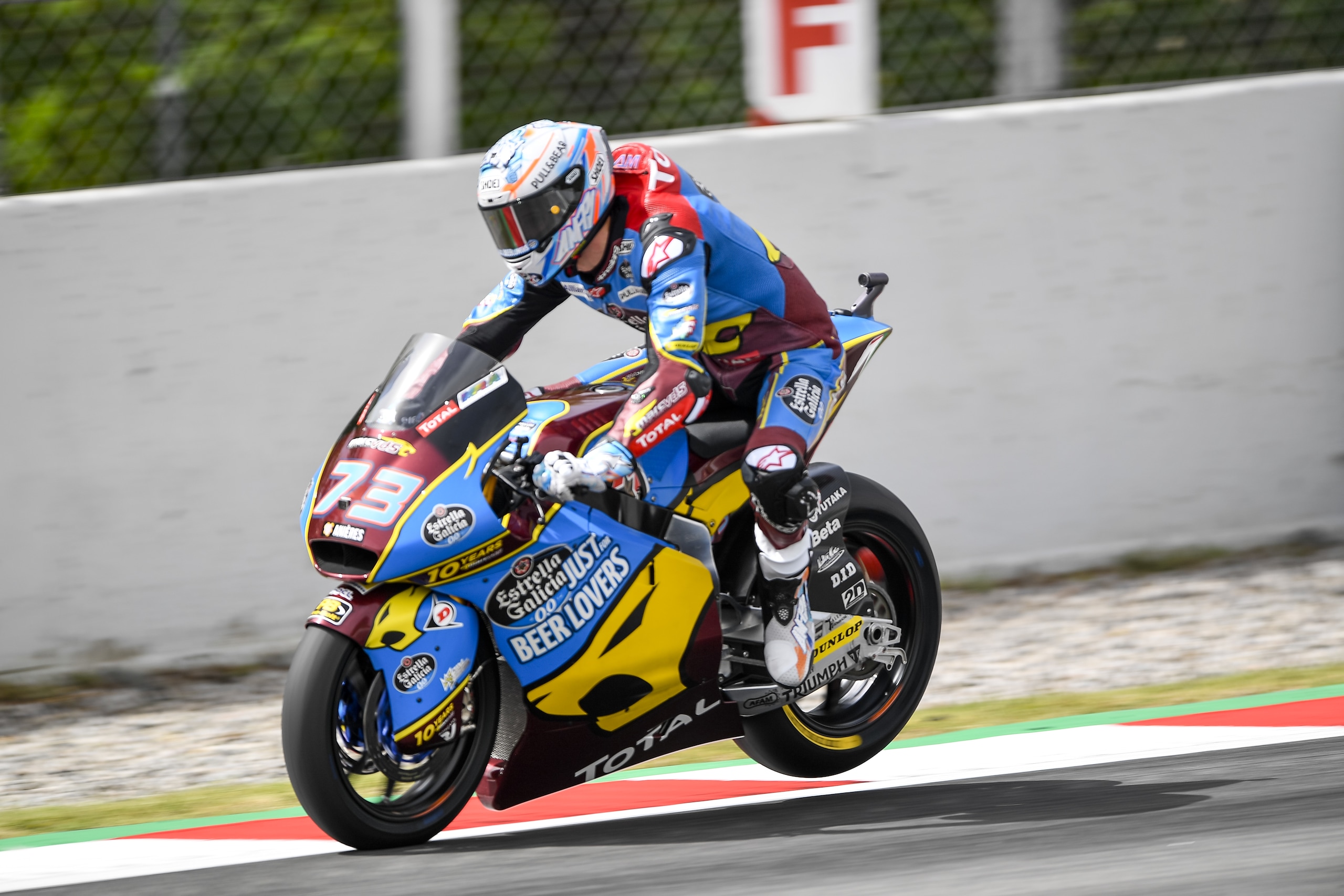 Moto2: Marquez fa tris a Barcellona