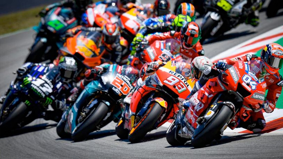 MotoGP test Barcellona: Rins leader della mattina