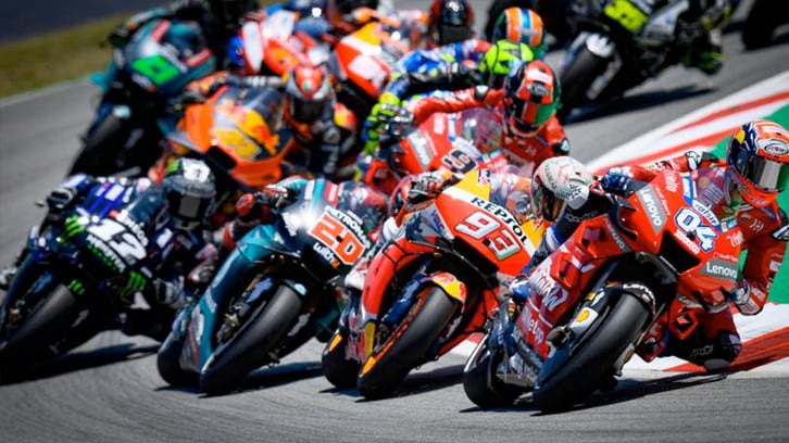 MotoGP test Barcellona: Rins leader della mattina