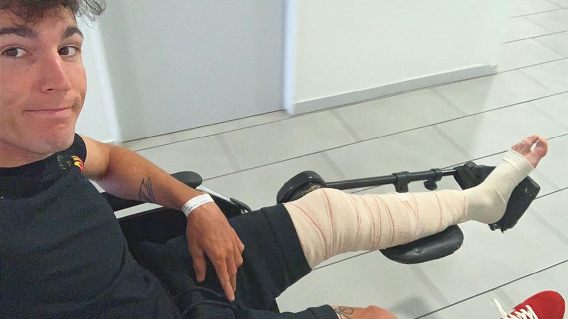 MotoGP: frattura del femore per Aleix Espargarò
