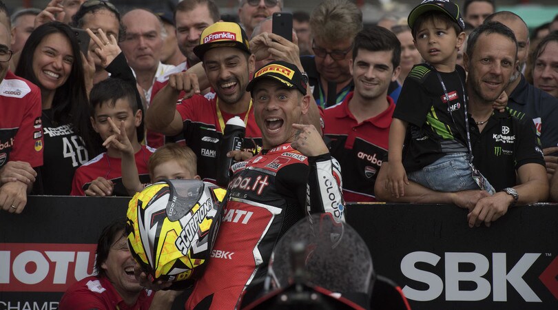 SBK Misano: Bautista vince la Superpole Race