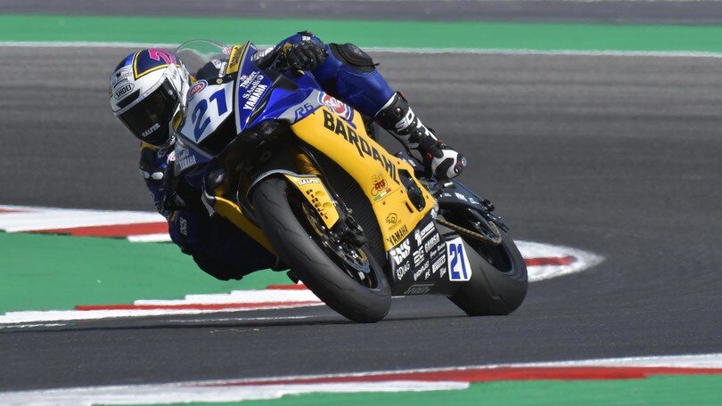 Supersport Misano, Krummenacher vince in volata