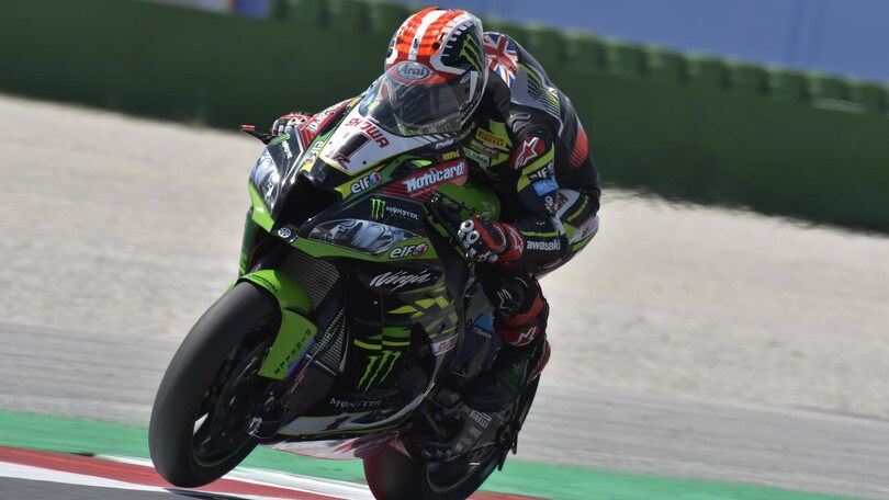SBK Misano, gara2: tripletta Kawa, mondiale riaperto