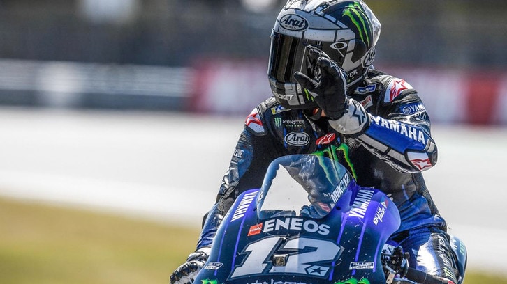 Gara MotoGP Assen: Vinales su, Rossi giù