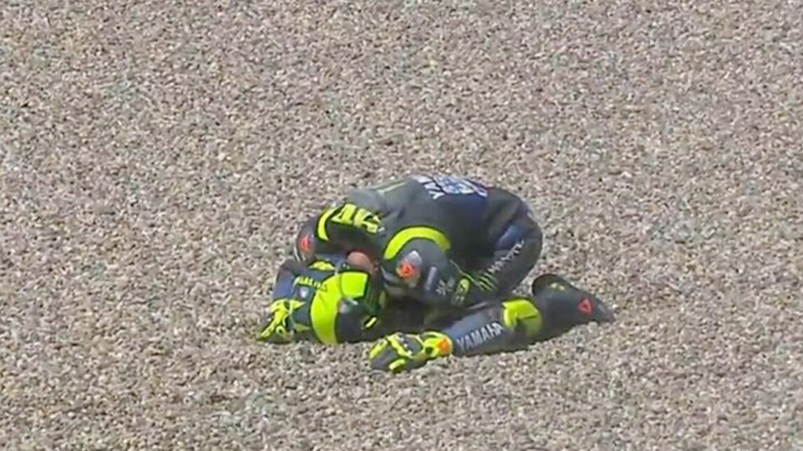 MotoGP: Assen infernale per Rossi