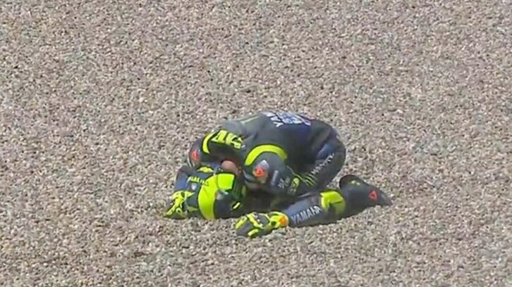 MotoGP: Assen infernale per Rossi