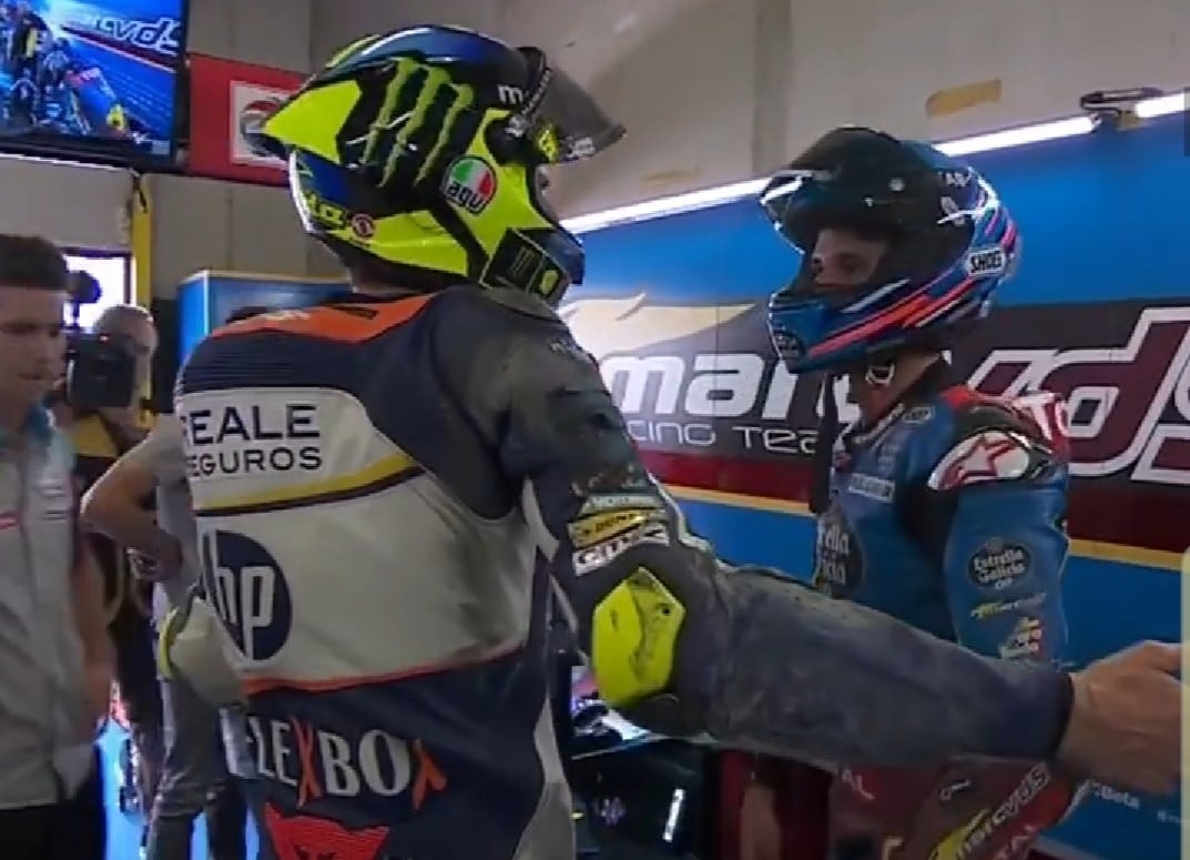Marquez accetta le scuse del Balda:”La mia reazione non è stata corretta”