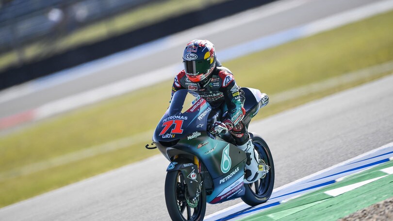 Moto3 Sachsenring, day1: Sasaki il più veloce, italiani in difficoltà