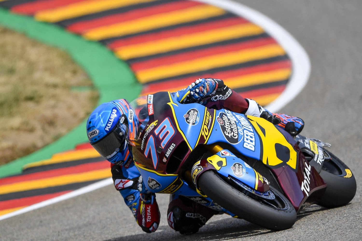 Gara Moto2 Sachsenring: dominio di Marquez, Di Giannantonio quarto
