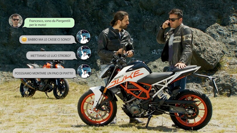 Motosprint The Test di Riccardo Piergentili: KTM Duke 125 e Duke 390