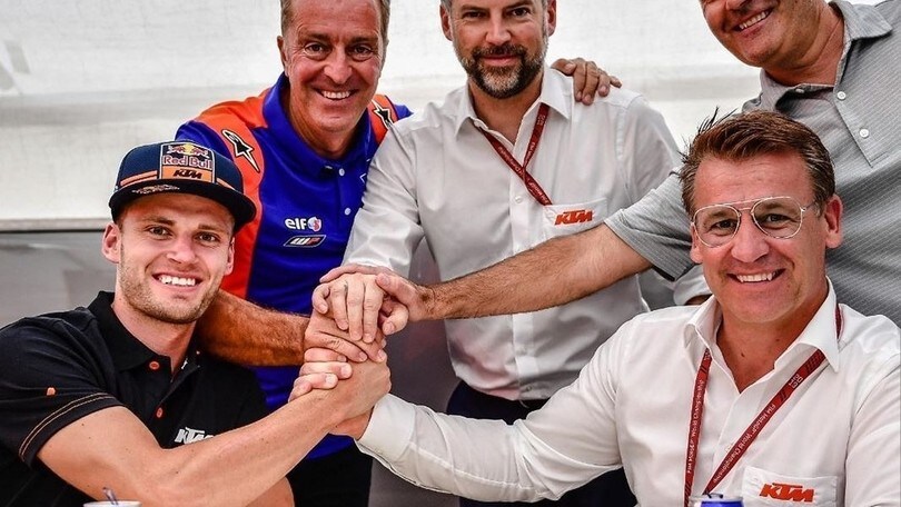Brad Binder dal 2020 in Motogp con Ktm Tech3