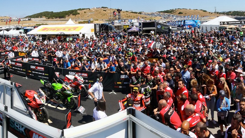 SBK Laguna Seca: gli orari TV