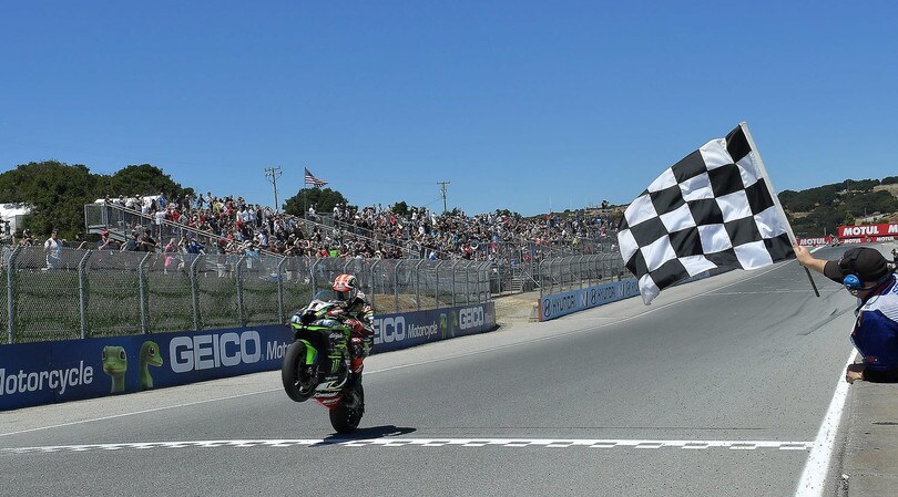 SBK Laguna Seca, gara1: Rea ok, Bautista ko