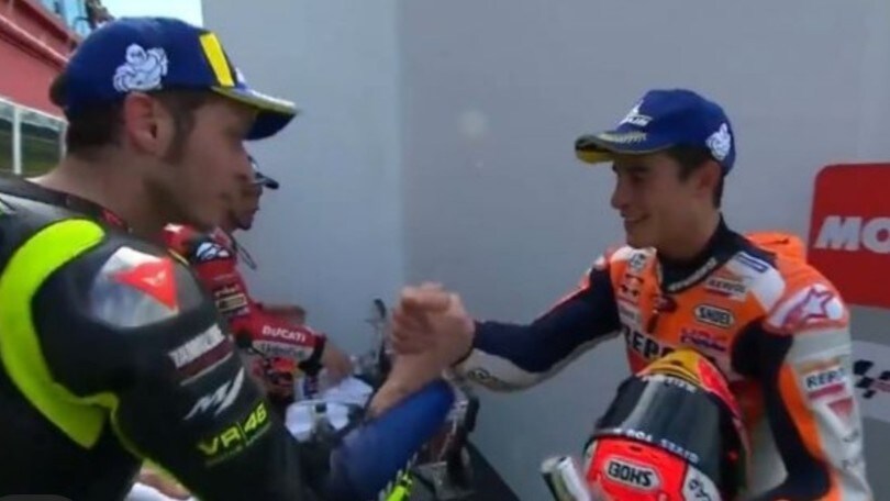 Marquez: 'Rossi si ritira? Ci crederò solo quando lo sentirò dire a lui'