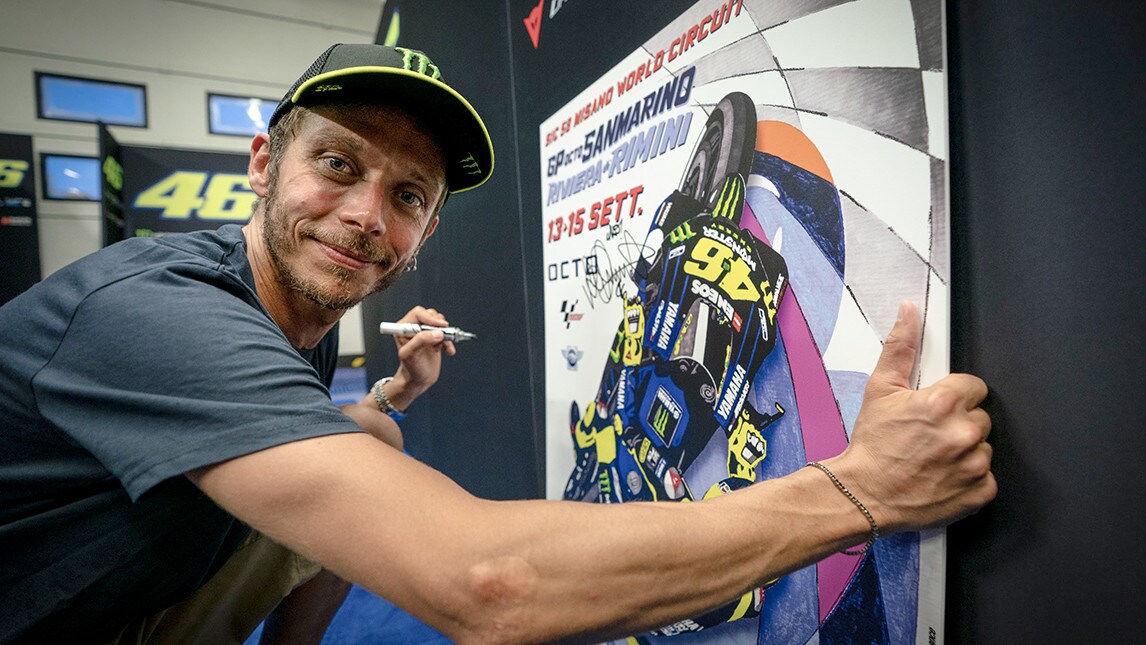 MotoGP: il GP di San Marino festeggia i 40 anni di Rossi