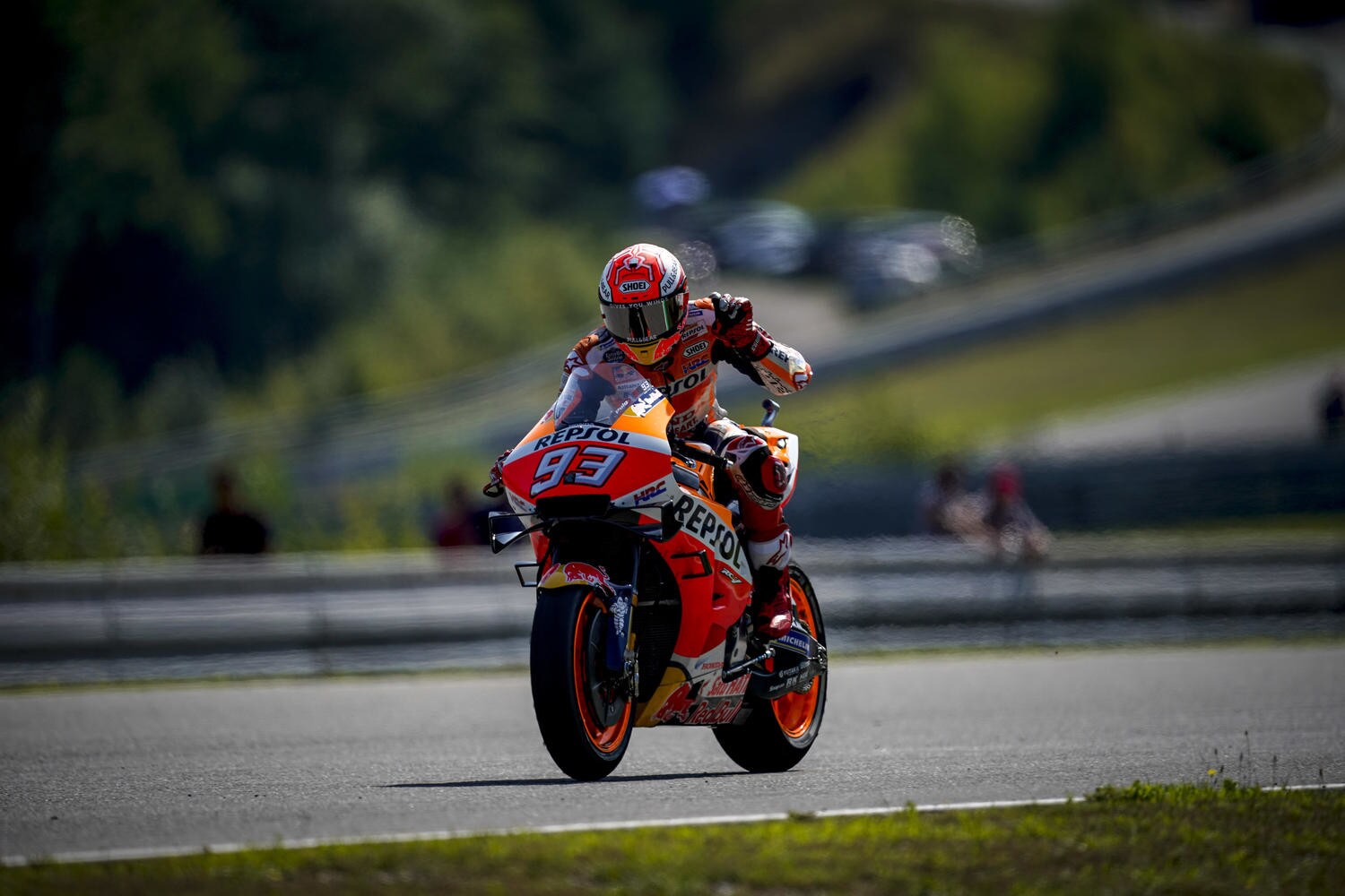 Marquez: "Dopo la gara mangio pizza e gelato, me li merito!”