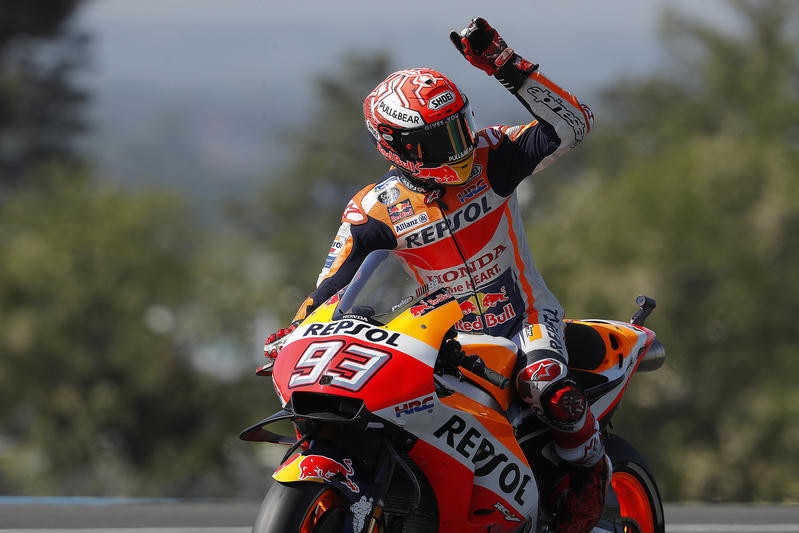 MotoGP Austria, day1: Marquez davanti, Rossi fuori dalla top ten