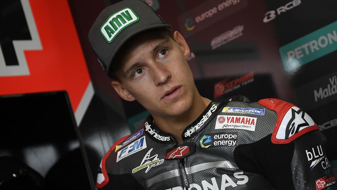 MotoGP: Quartararo nella top 5 con la forcella in carbonio