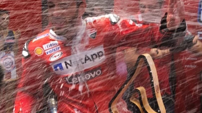 Dovi e Ducati, festeggiamenti da urlo al Red Bull Ring