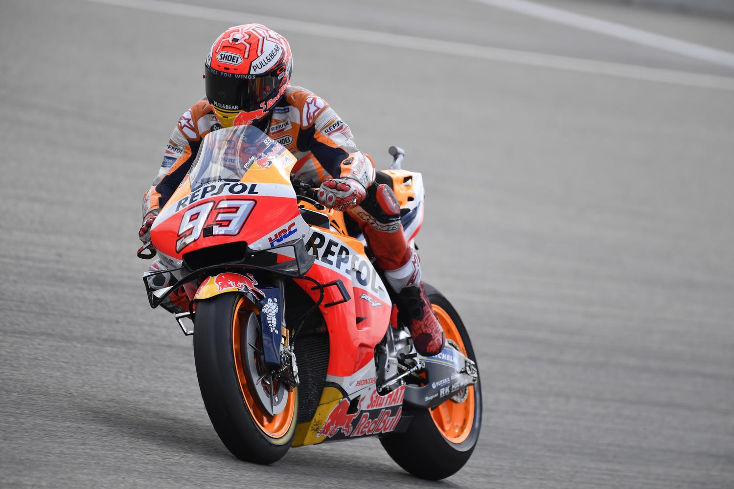 Marquez: ”Preoccupato per l'asfalto e Il meteo di Silverstone”