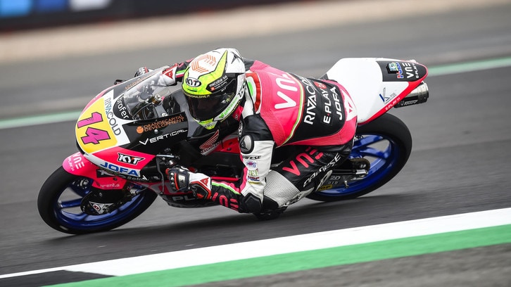 Moto3 qualifiche Silverstone: spettacolo italiano con Arbolino e Dalla Porta