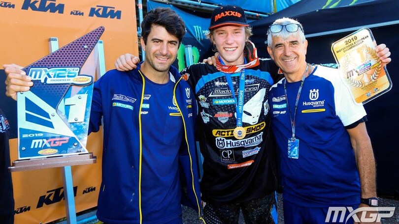 Mattia Guadagnini campione europeo EMX125