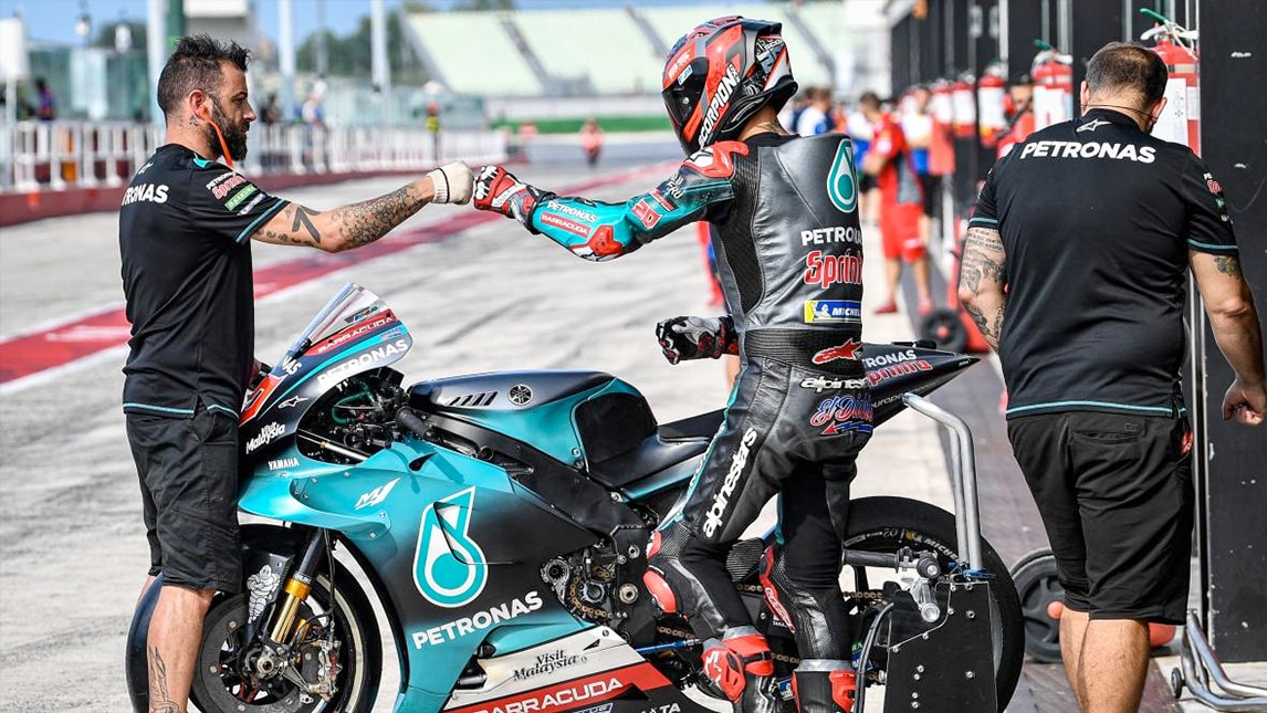 MotoGP, test Misano: Quartararo detta legge nel Day1