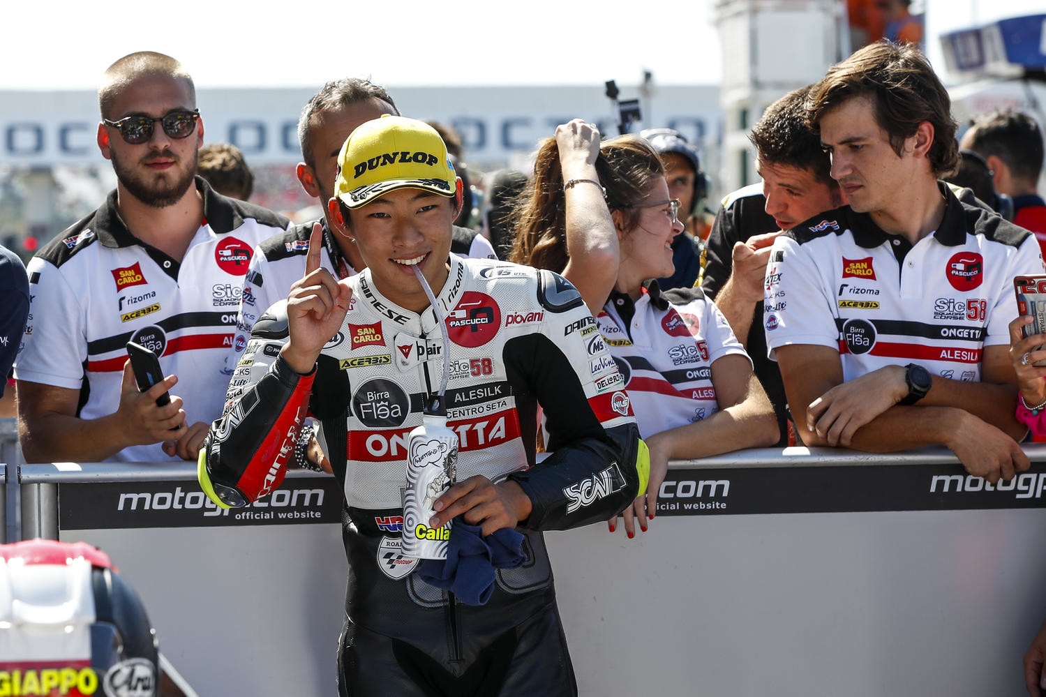 Moto3 Misano, gara: Suzuki porta in alto il nome del Sic