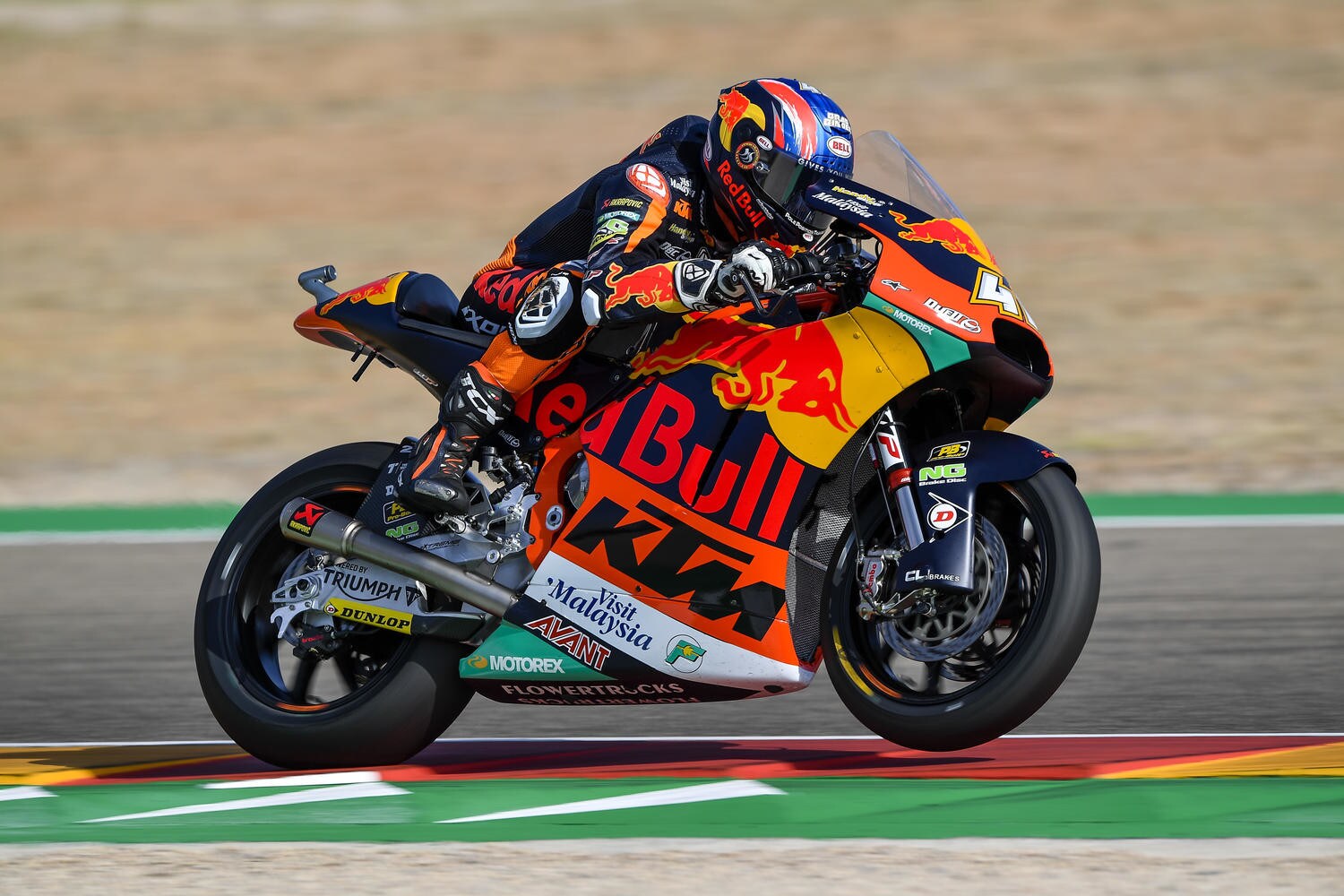 Moto2 Aragon, gara: Binder vince in solitaria davanti a Navarro