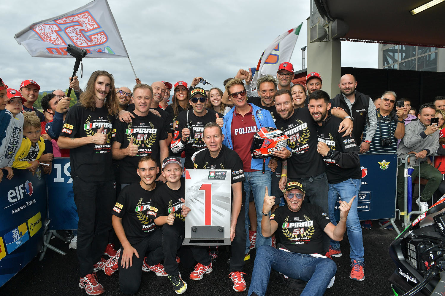 CIV, il Mugello laurea Pirro
