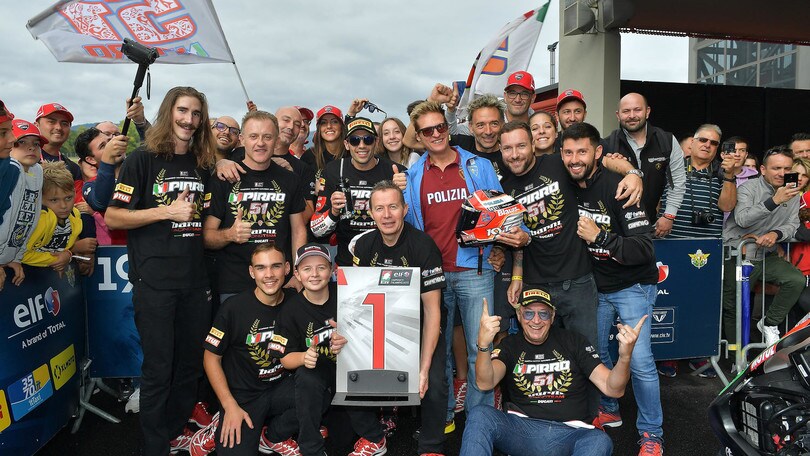 CIV, il Mugello laurea Pirro