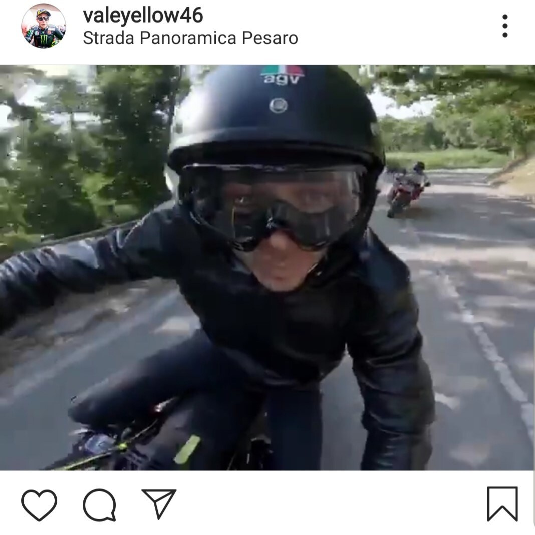 Rossi e la panoramica di Pesaro: "Qui sono diventato pilota”