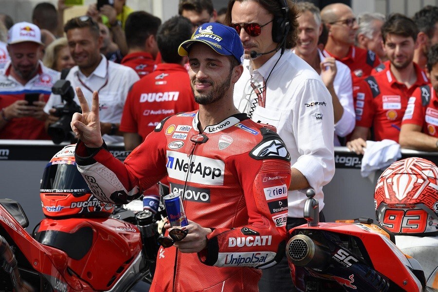 MotoGP Buriram, Dovizioso prova l'abito da guastafeste