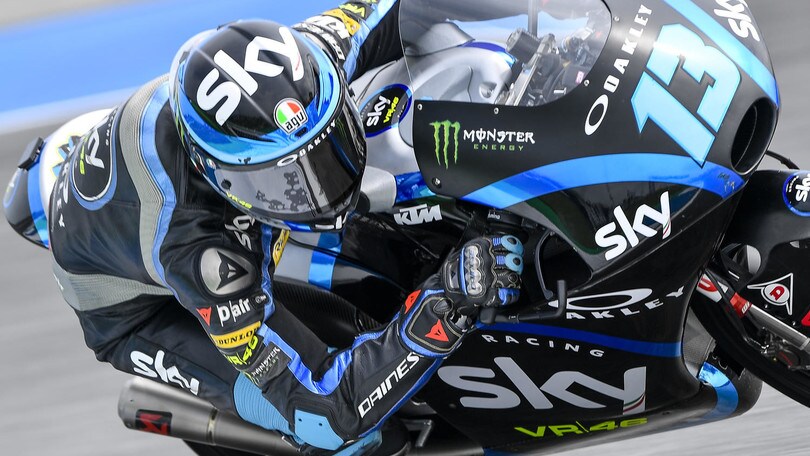 Moto3, Buriram qualifiche: prima pole in carriera per Celestino Vietti