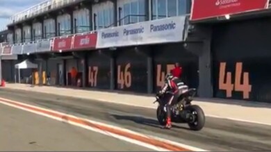 SBK: Scott Redding prova la Ducati ufficiale - IL VIDEO
