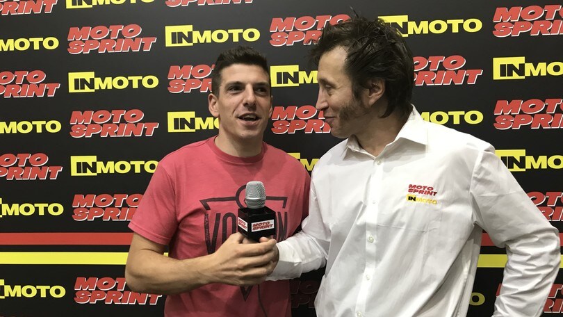 EICMA Live, Corti: "La pioggia inglese? Sono cresciuto due centimetri"