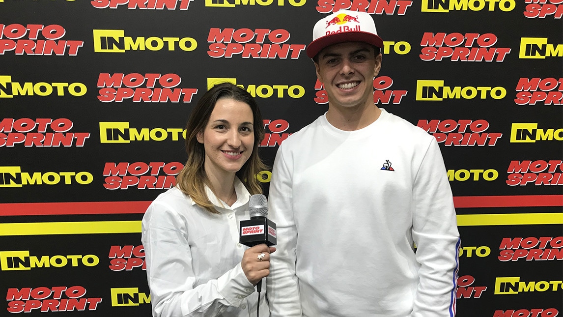 EICMA Live, Di Giannantonio: "Bello stare dietro Marquez" - VIDEO