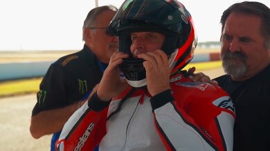 Wayne Rainey torna in moto - VIDEO