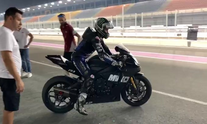 Vinales si allenerà tutto l'anno a Losail - VIDEO