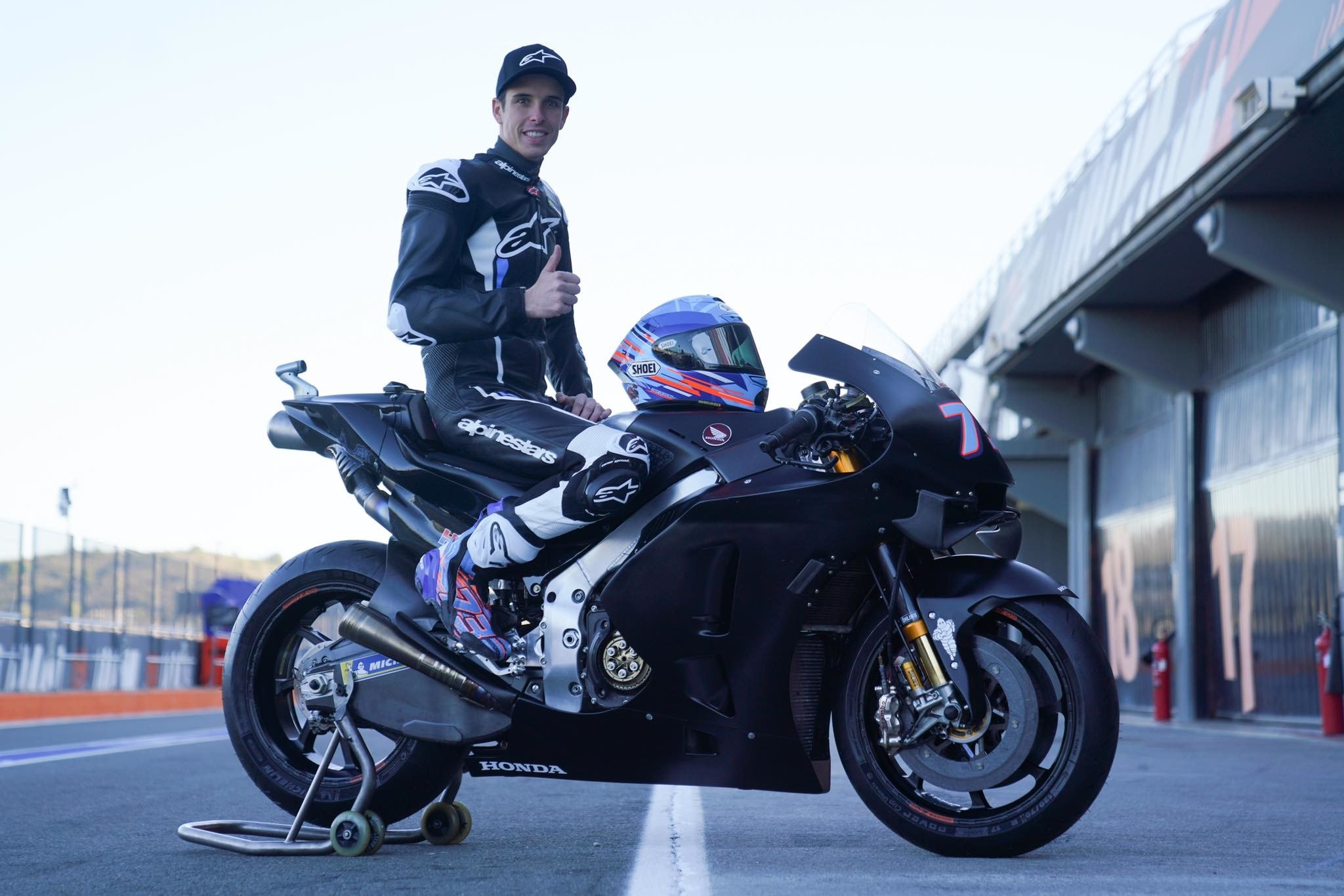 MotoGP test Valencia: Alex Marquez sulla Honda 2020