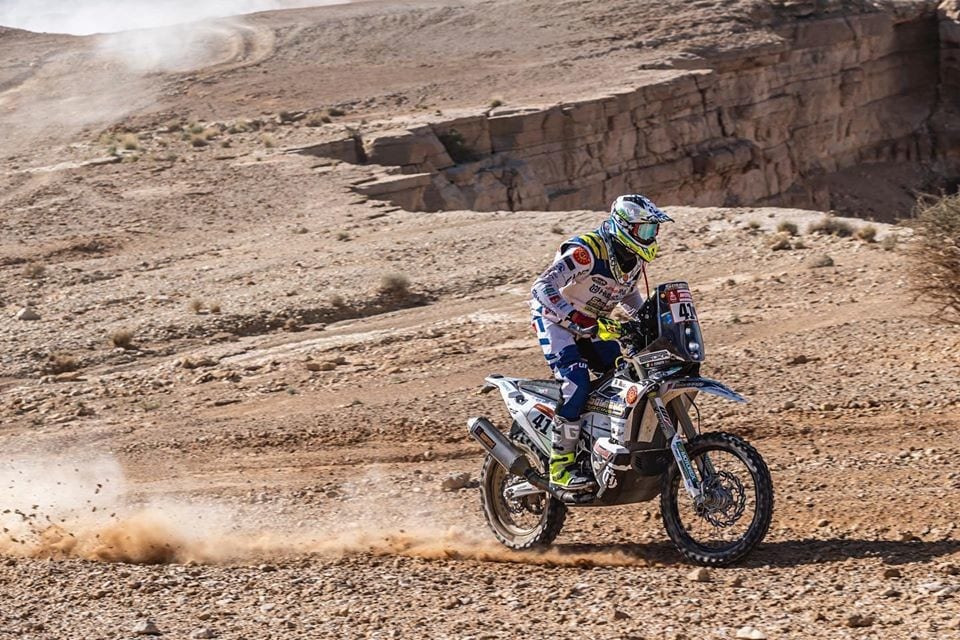 Dakar 2020, Cerutti sulla tappa 9: “Lunga, impegnativa e varia”