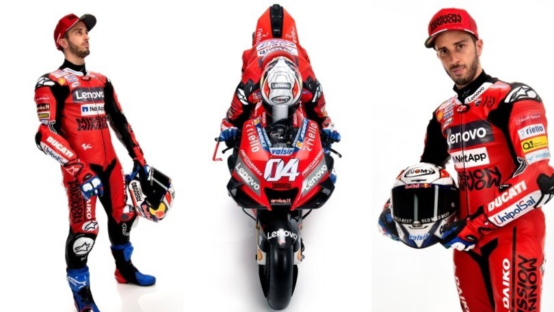 Ducati: Andrea Dovizioso in livrea 2020 - FOTO