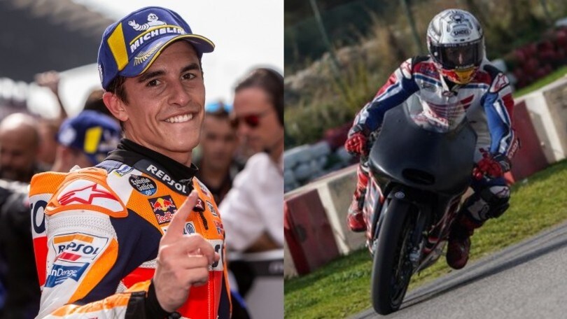 Marc Marquez torna in moto dopo l'operazione - FOTO