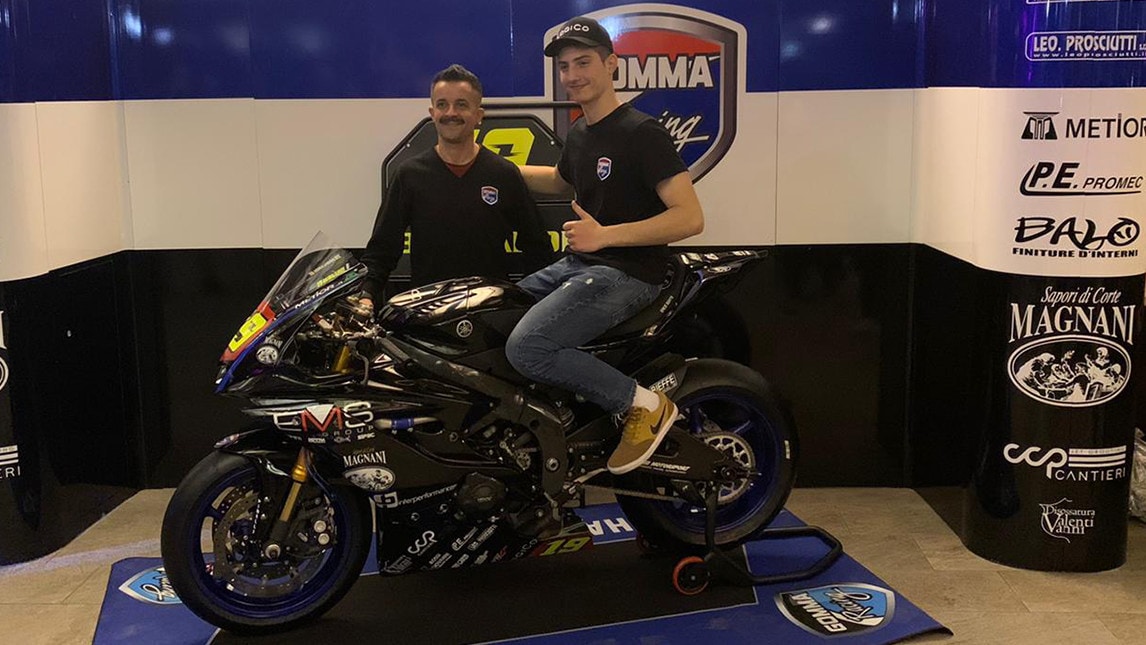 CIV: Luca Bernardi nel team di Alessio Corradi